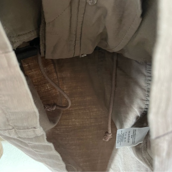 FREE PEOPLE Khaki Not Your Brothers Surplus Utility Jacket - Picture 8 of 11